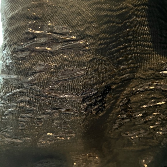 Maeve by Anthropologie Jacquard mini dress, black size 6, EUC, has pockets - Picture 5 of 9